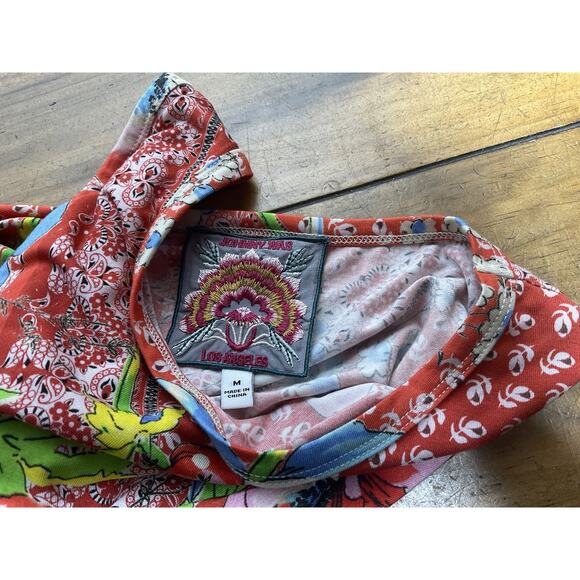 Johnny Was Women's Martha Swing Tank Top Floral Boho Casual Viscose Bamboo M - Picture 8 of 10